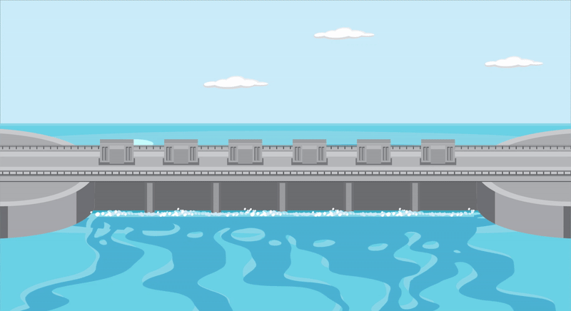 Dam storage